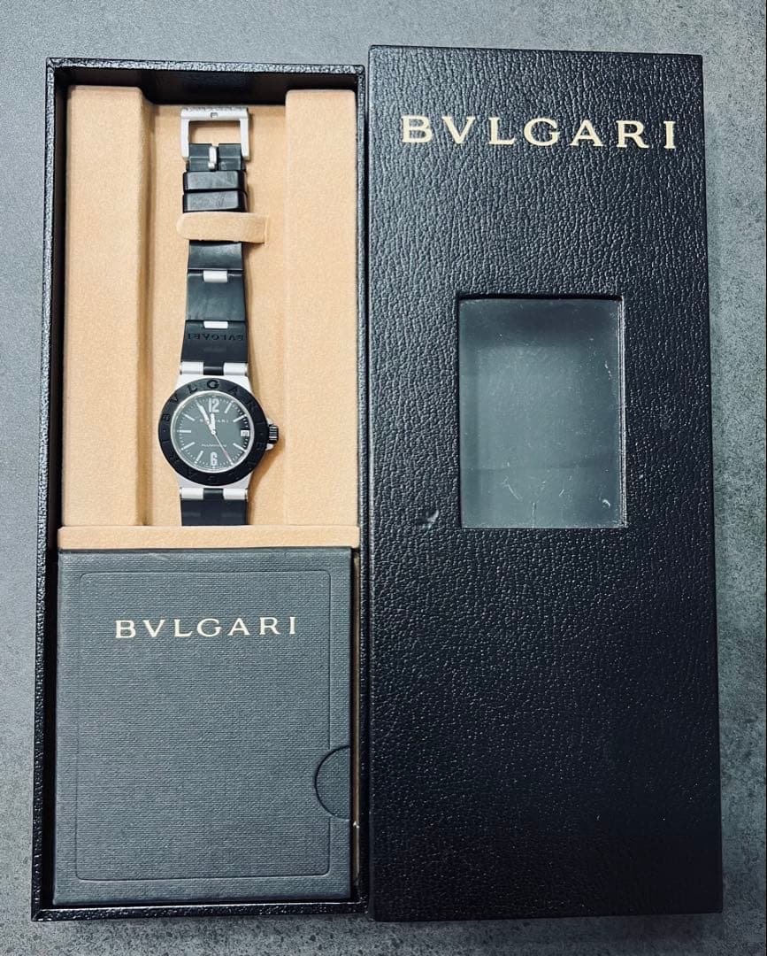 希少　BVLGARI アルミニウムAL32TA BLACK ANA限定仕様