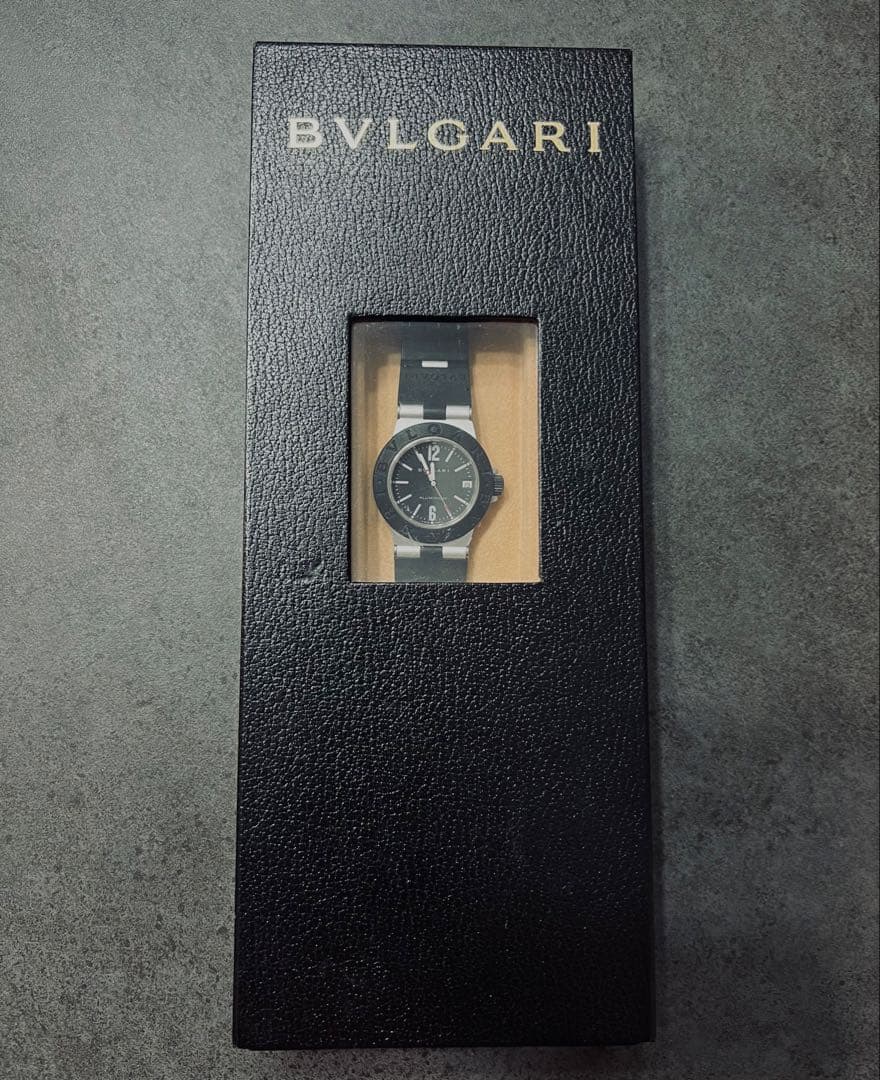 希少　BVLGARI アルミニウムAL32TA BLACK ANA限定仕様