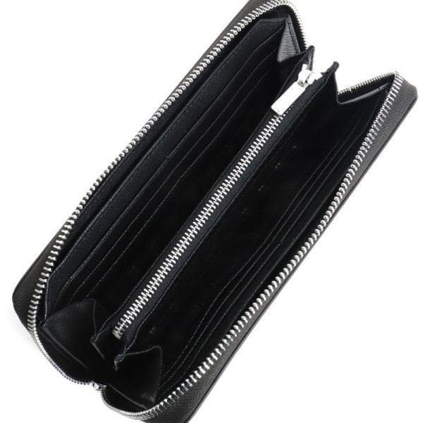 タケオキクチ 定価2,2万 牛革 長財布 ラウンドファスナー仕様 グリーン