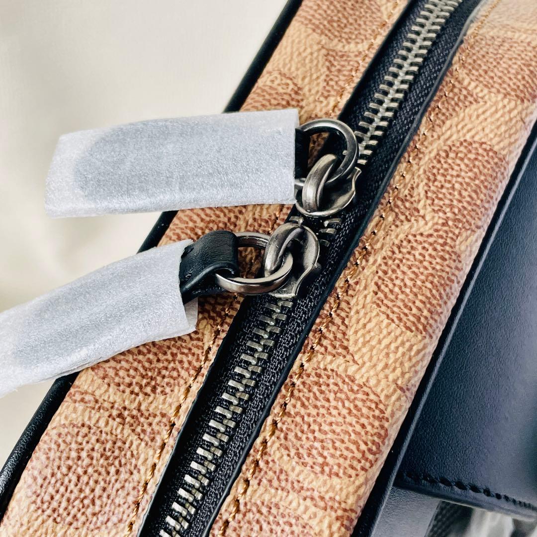 【新品未使用】#タグ無.COACH.ベックパック.シグネチャー.CM378