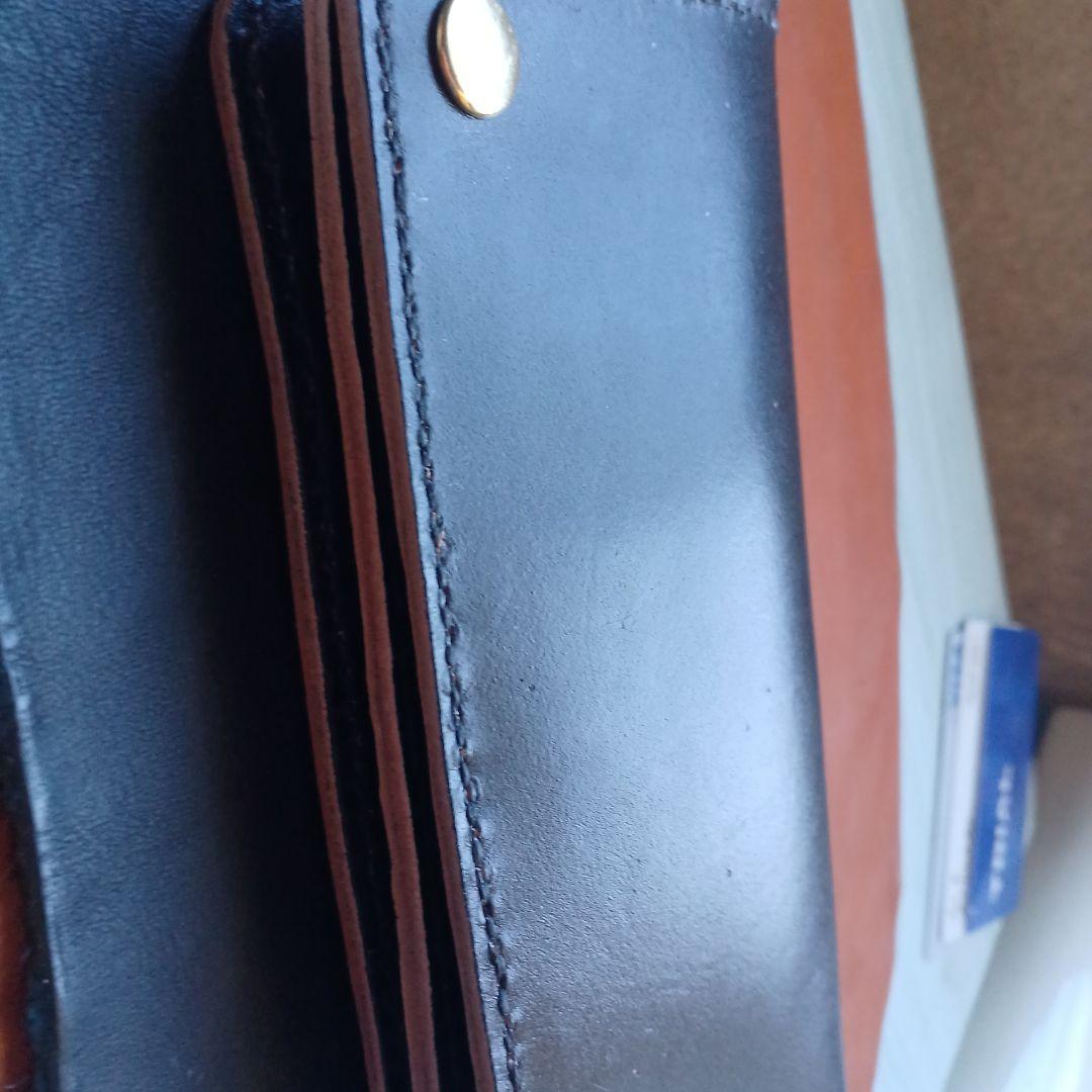 トラッカーウォレット　ロング　茶芯　ハンドメイド　42TALON復刻