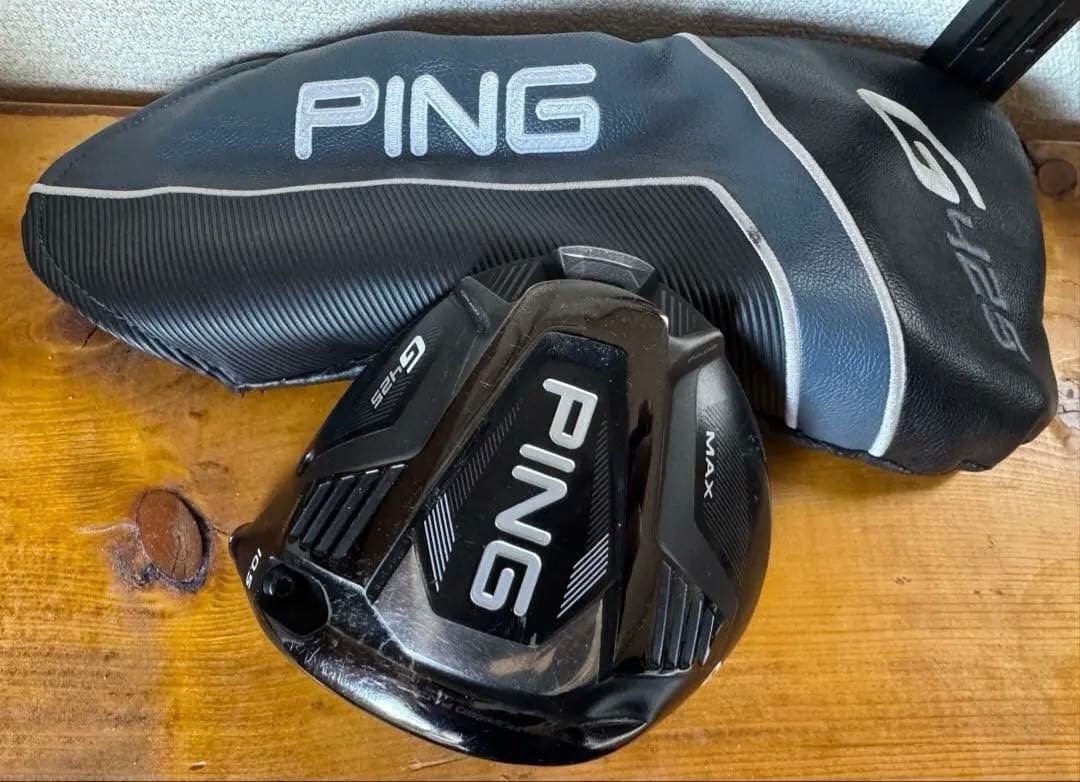 PING G425 maxドライバー ロフト角10.5度 ヘッドのみ カバー付き