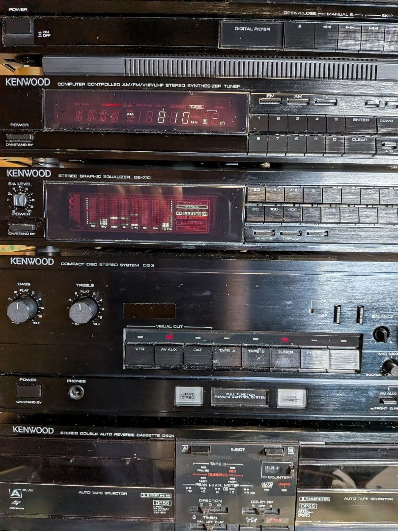 ★ KENWOOD ROXY DG3 コンポ 一部ジャンク