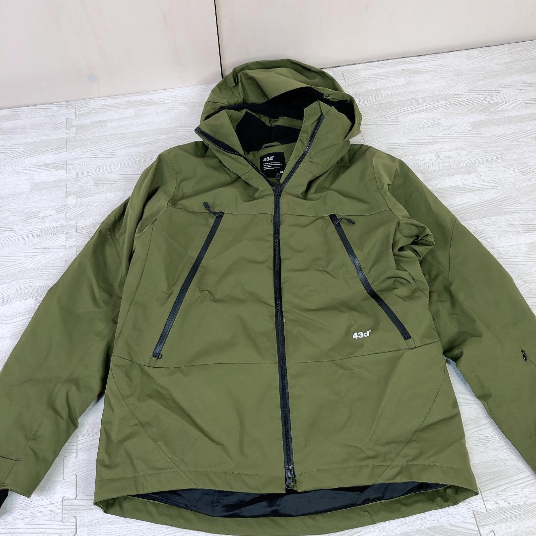 43degrees ウェア上下セット M・L オリーブグリーン　カーキ