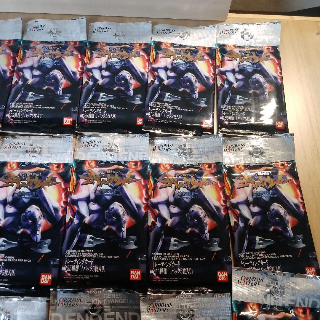 カードダスマスターズ 新世紀エヴァンゲリオン 最後のシ者 【未開封】パック×27