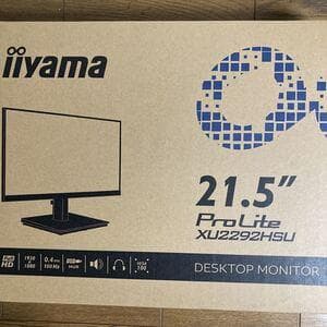 新品未開封　MCJ 株主優待 iiyama 21.5型ワイド液晶ディスプレイ