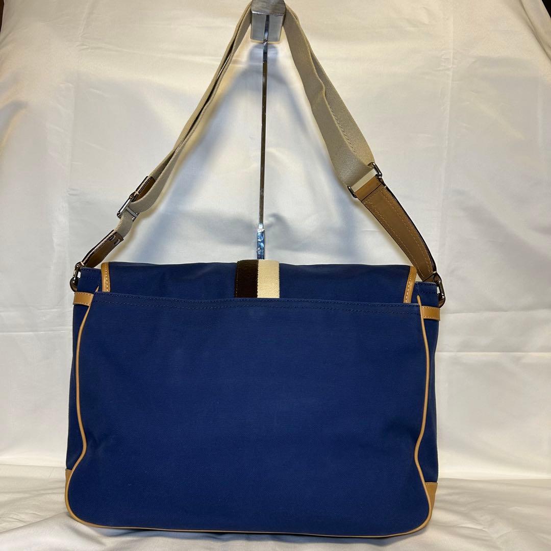 【希少・美品】COACH ボヤージュキャンバスメッセンジャーバッグ ショルダー