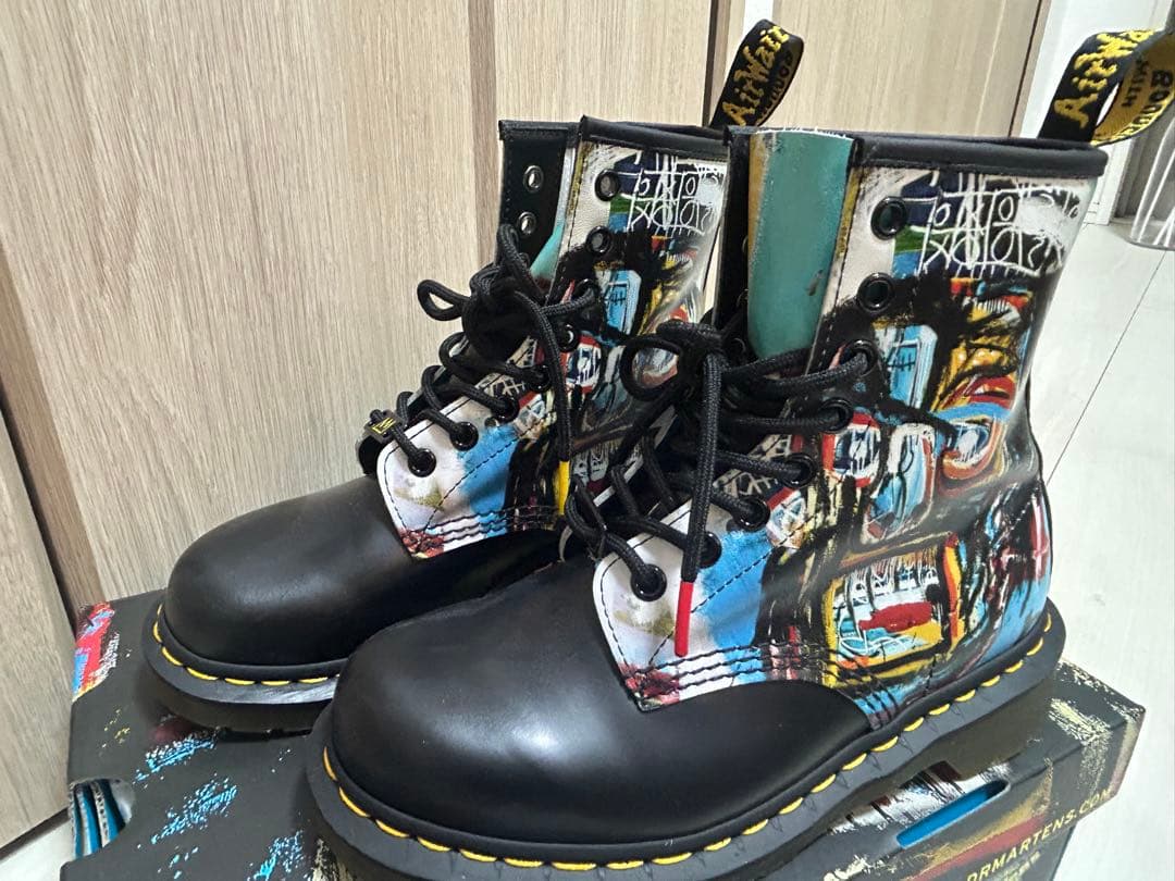 Dr. Martens 1460 Basquiat II ブラック・マルチ