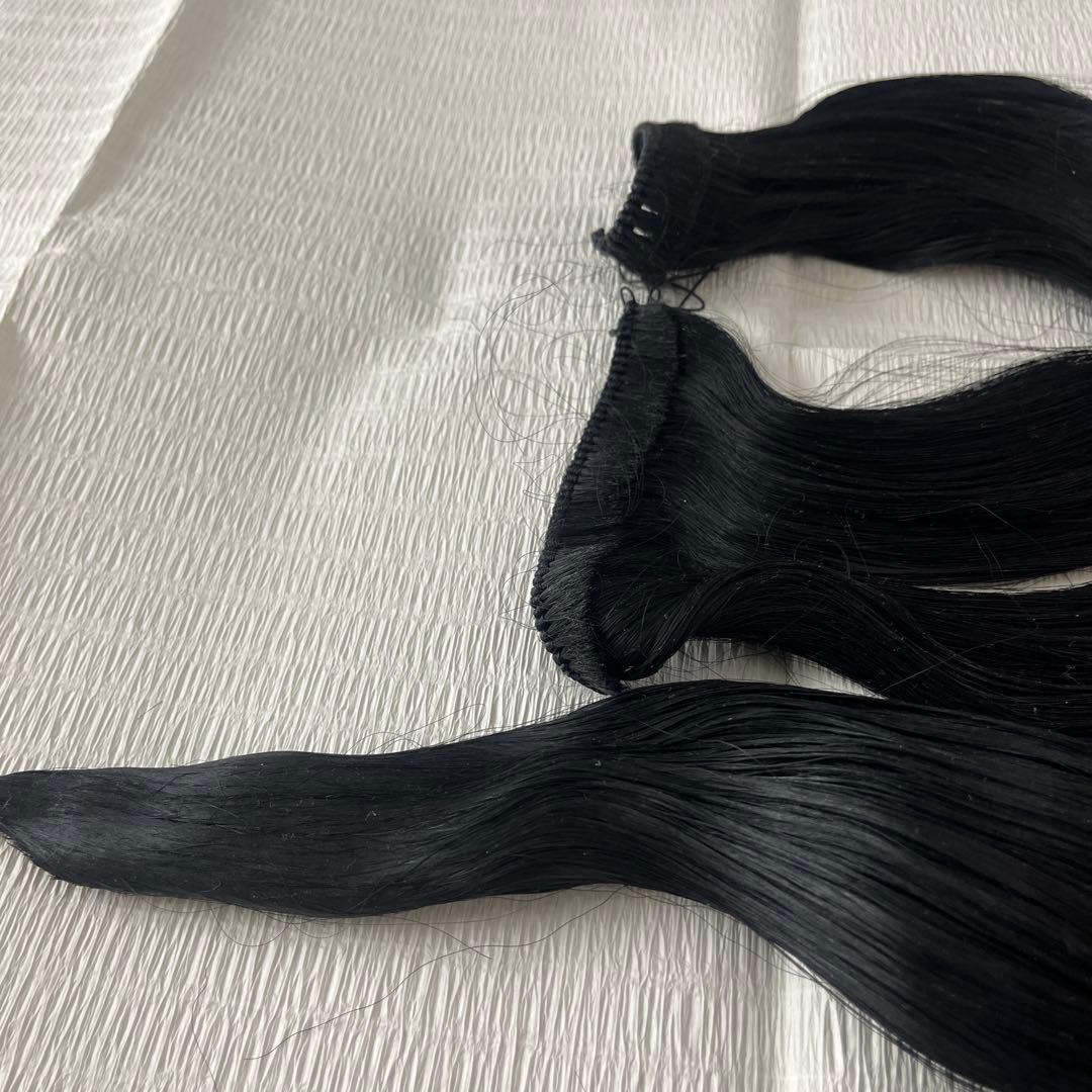 日本髪　地毛結　かもじ　人毛　花嫁　文金高島田