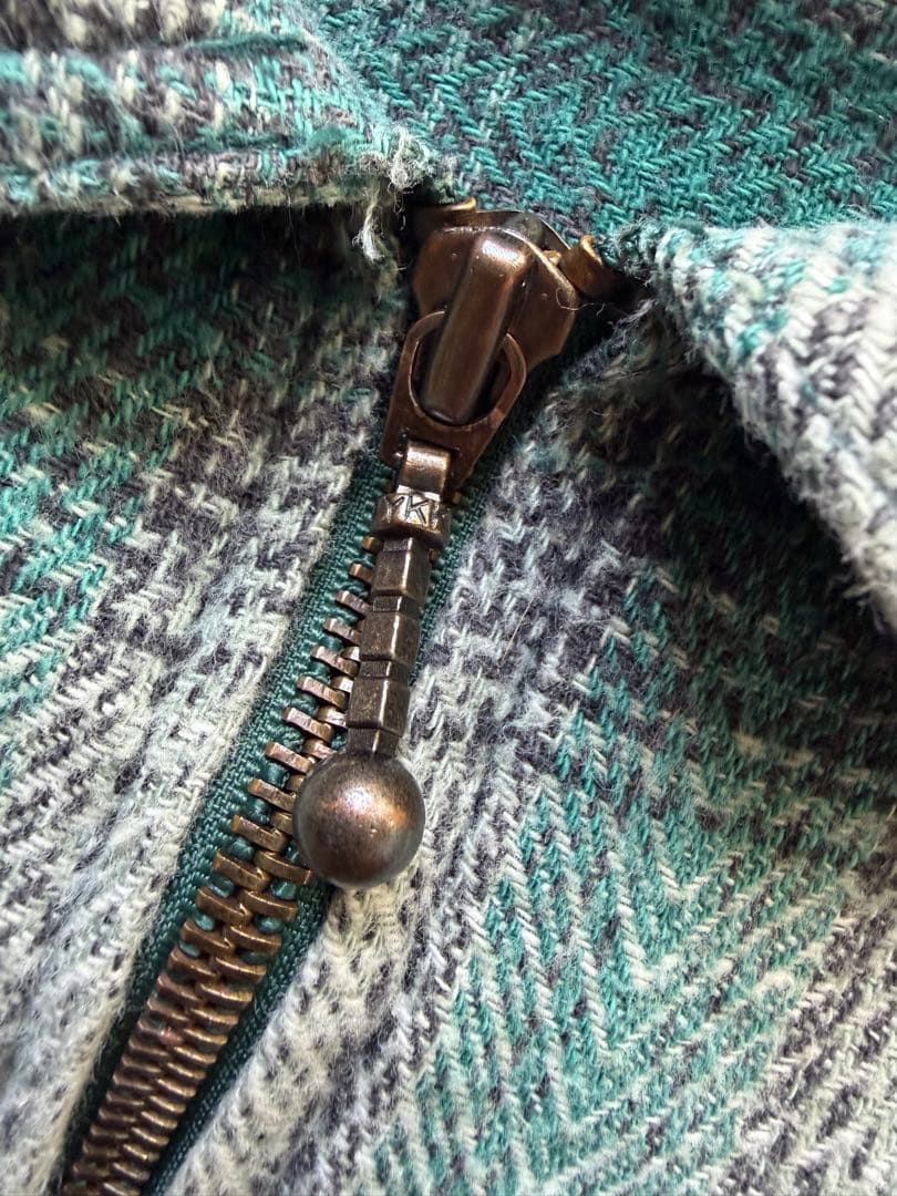 パ*7様 ヴィンテージ　オンブレチェックシャツ　スケーター