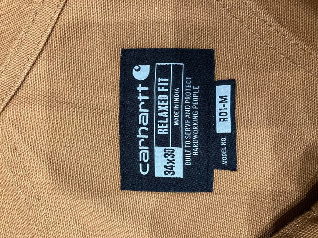Carhartt リラックスフィット オーバーオール 34x30