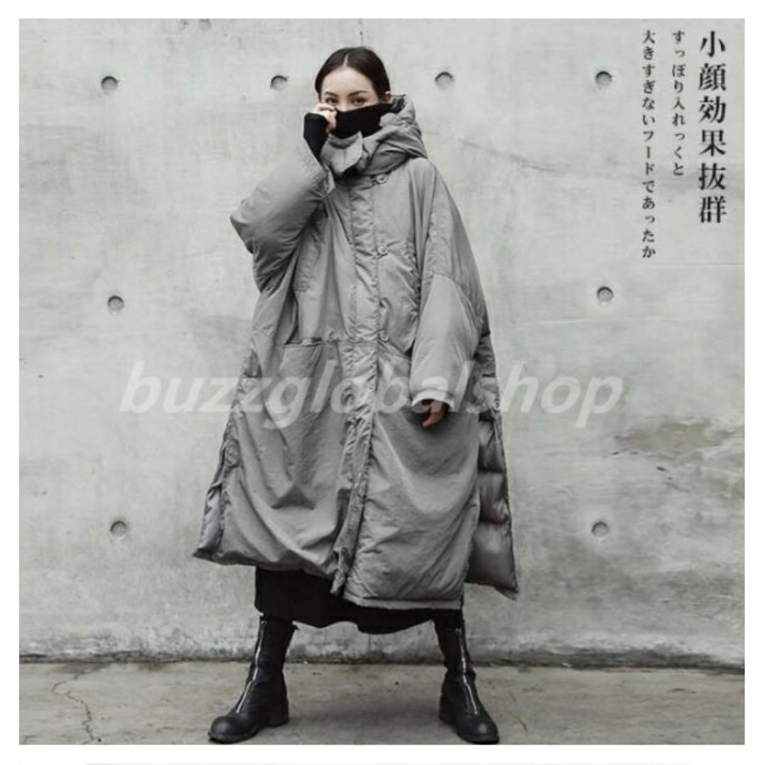 chuclla ロングダウンコート chw22a007グレー