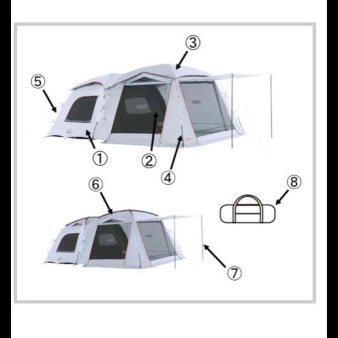 ポニー　メインポール２本