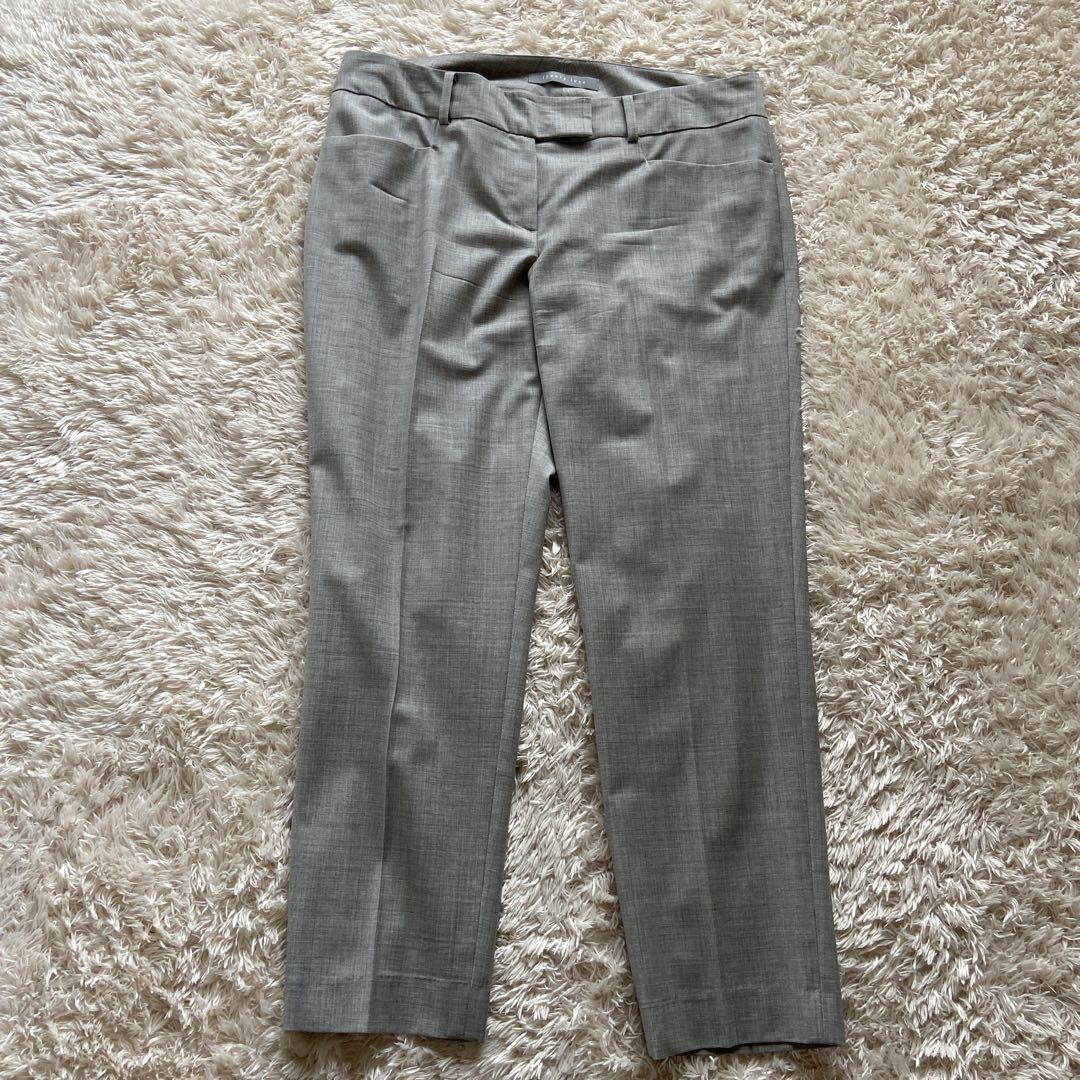 美品　大きいサイズ42/44 セオリーリュクス　パンツスーツ　エグゼクティブ　灰