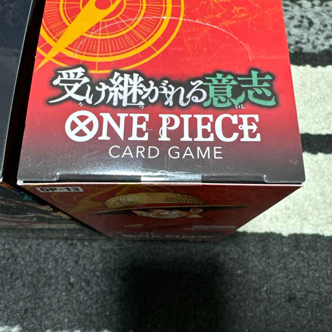 ワンピースカード　新たなる皇帝　受け継がれる意志　未開封BOXテープ付き　セット