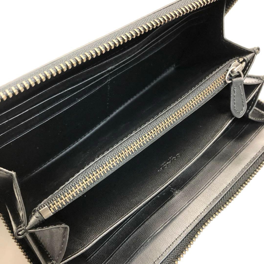 【極美品✨】　COACH コーチ　長財布　メンズ　ネイビー