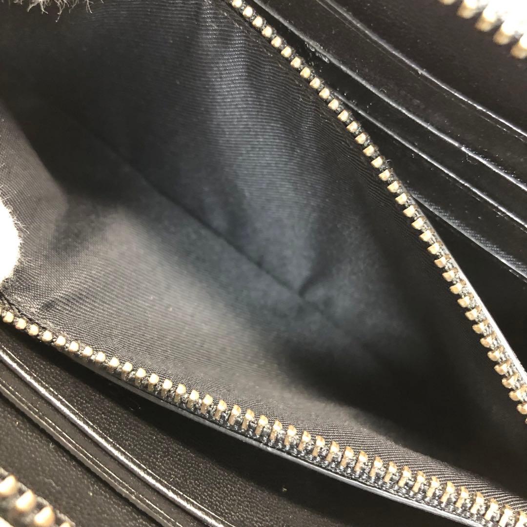 【極美品✨】　COACH コーチ　長財布　メンズ　ネイビー