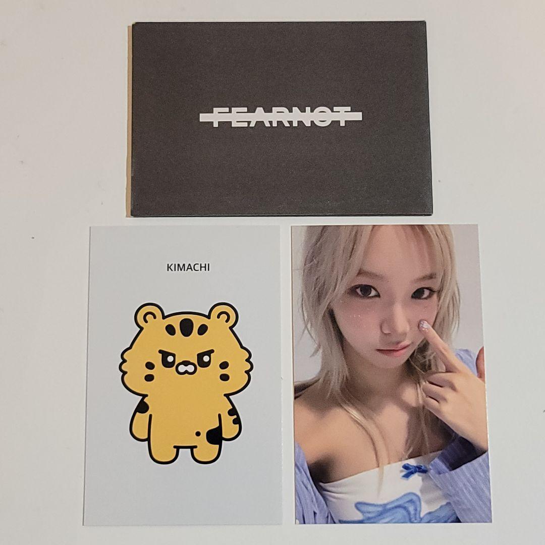 ルセラフィム Crazy サノク 事前収録 トレカ 2枚セット チェウォン 公式