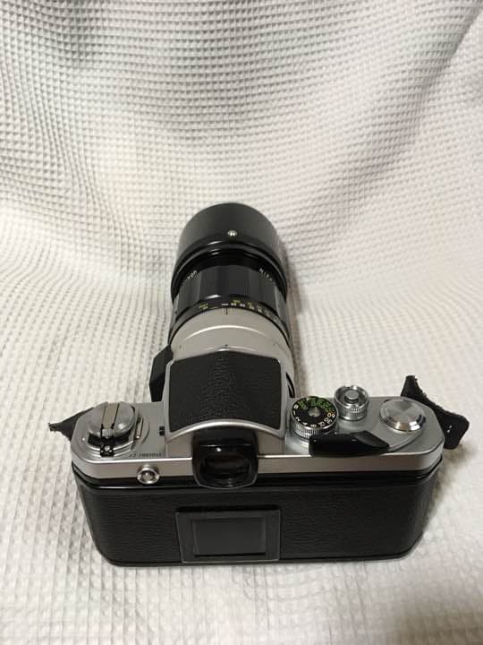 Nikon F2 アイレベル カメラ＋300mm 1:4.5 単焦点レンズ