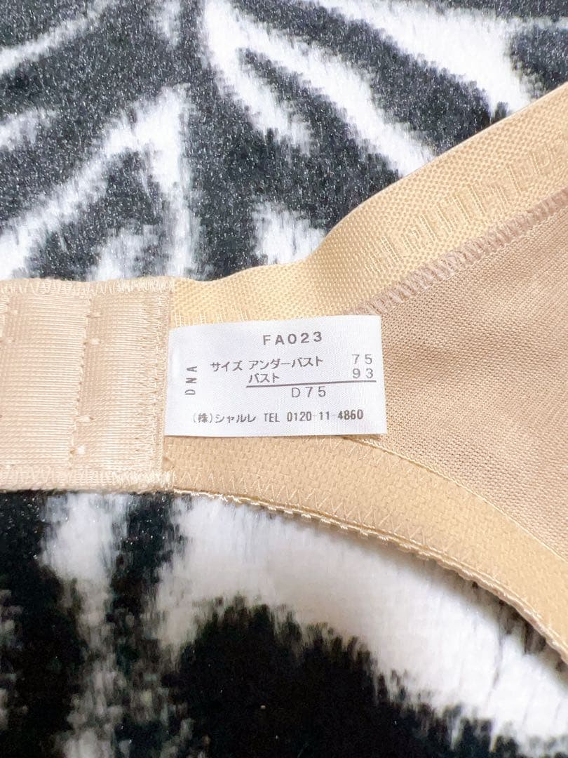 シャルレ ロングセラーブラジャー D75 2色入★ FA023 新品 激安★