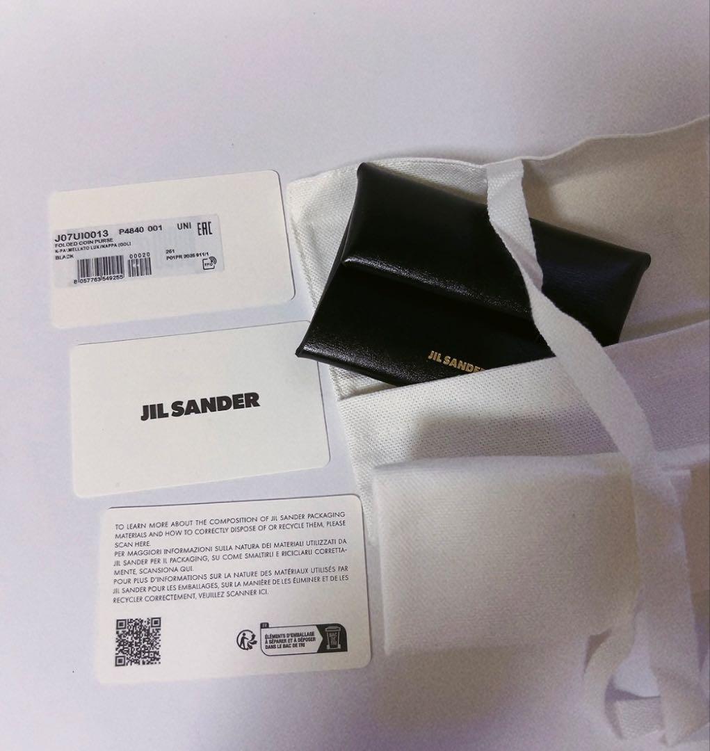 ジルサンダー　JIL SANDER ケース　ブラック　黒　未使用品