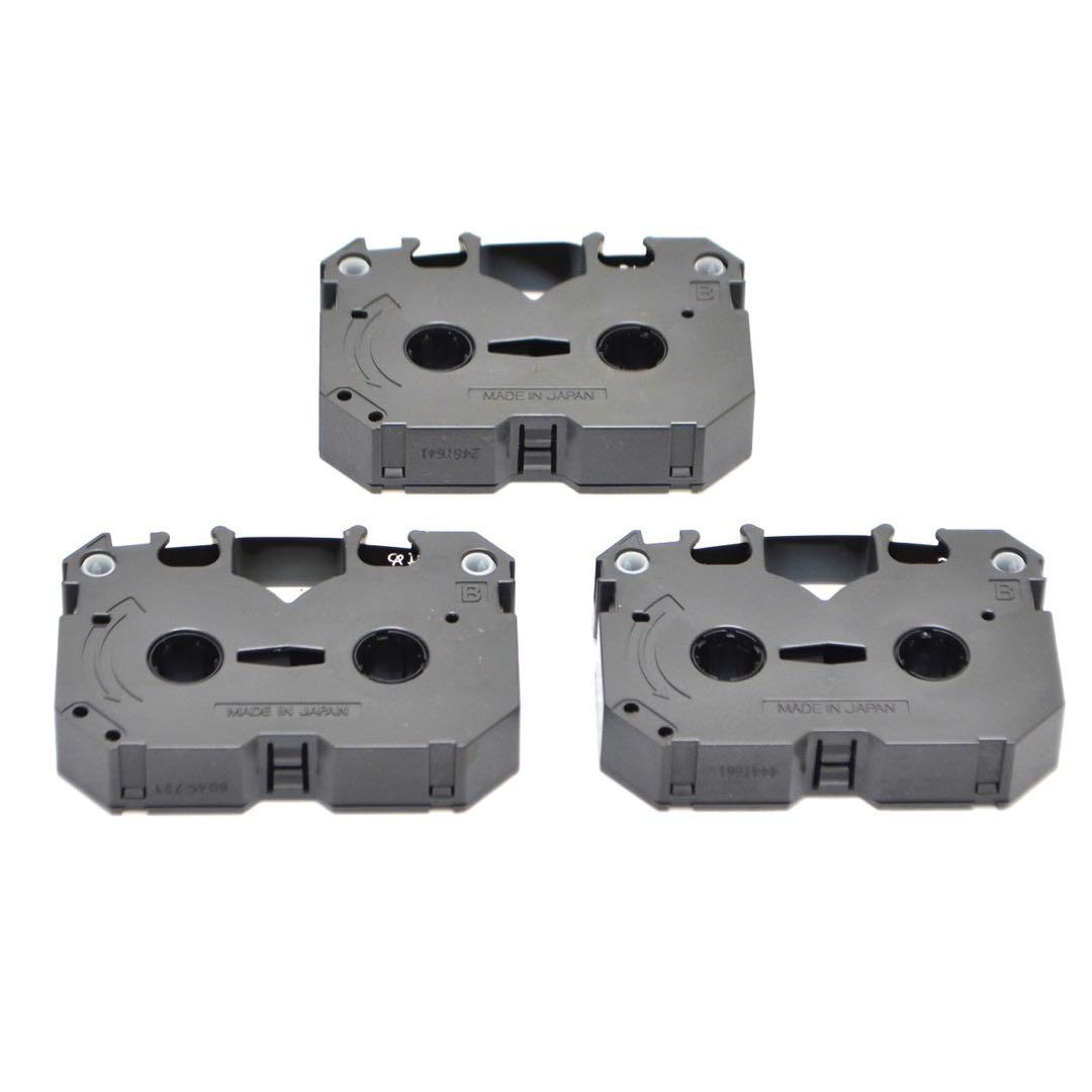 SHARP RW-201A-BK(黒) タイプEW リボンカセット3個 おまけ付