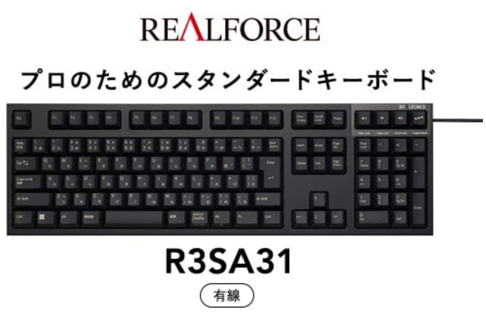 （新品未開封）東プレ REALFORCE R3SA31