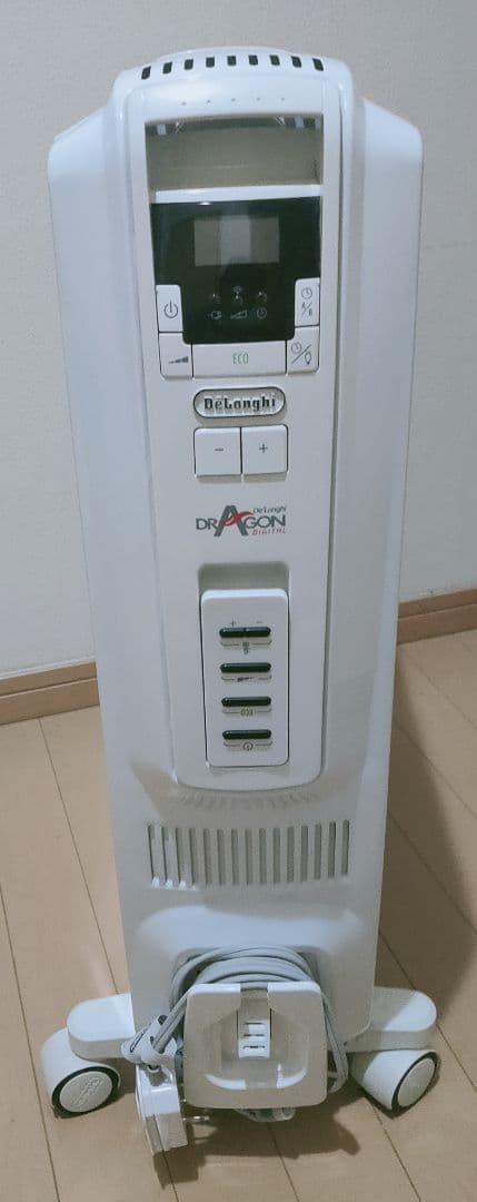 ♪DeLonghi DDQ0915-WH デロンギ 美品 リモコン付き 送料無料