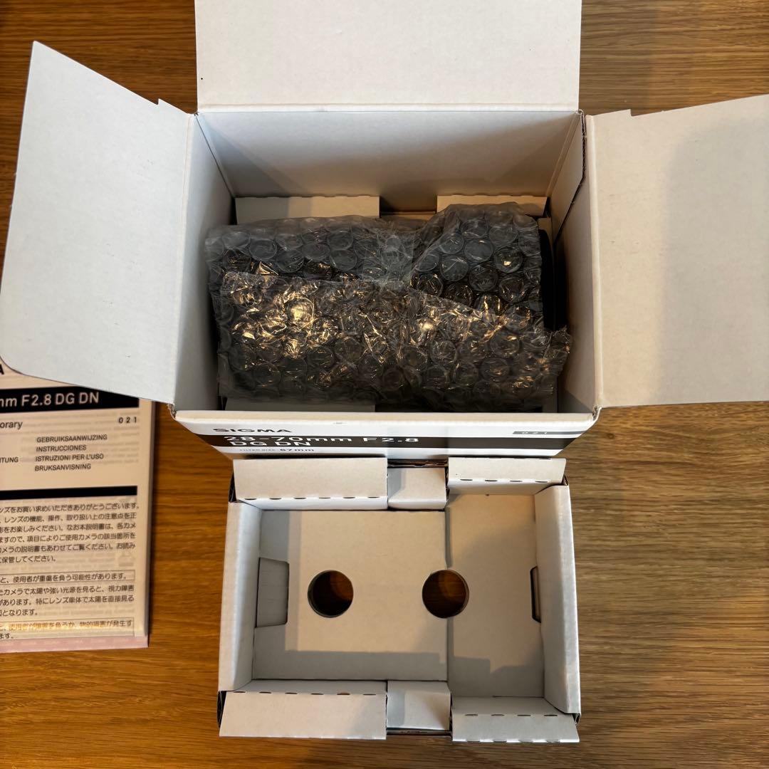 SONY Eマウント SIGMA 28-70mm F2.8 DG DN レンズ