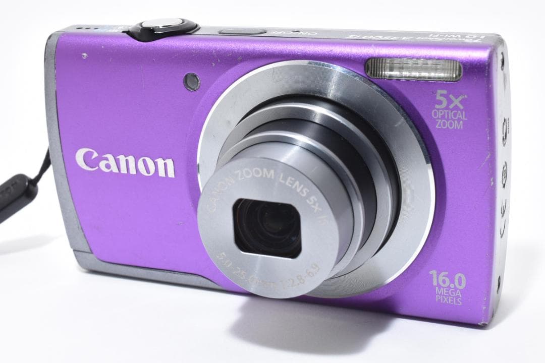 《 美品 》 キヤノン　Canon PowerShot A3500 パープル