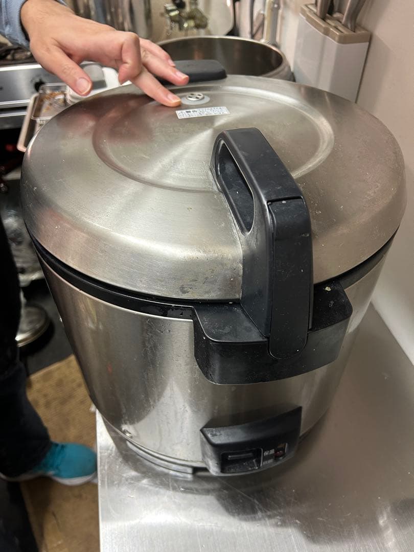 tiger炊きたてタイガー業務用厨房機器 業務用ジャー炊飯器2升炊き ステンレス