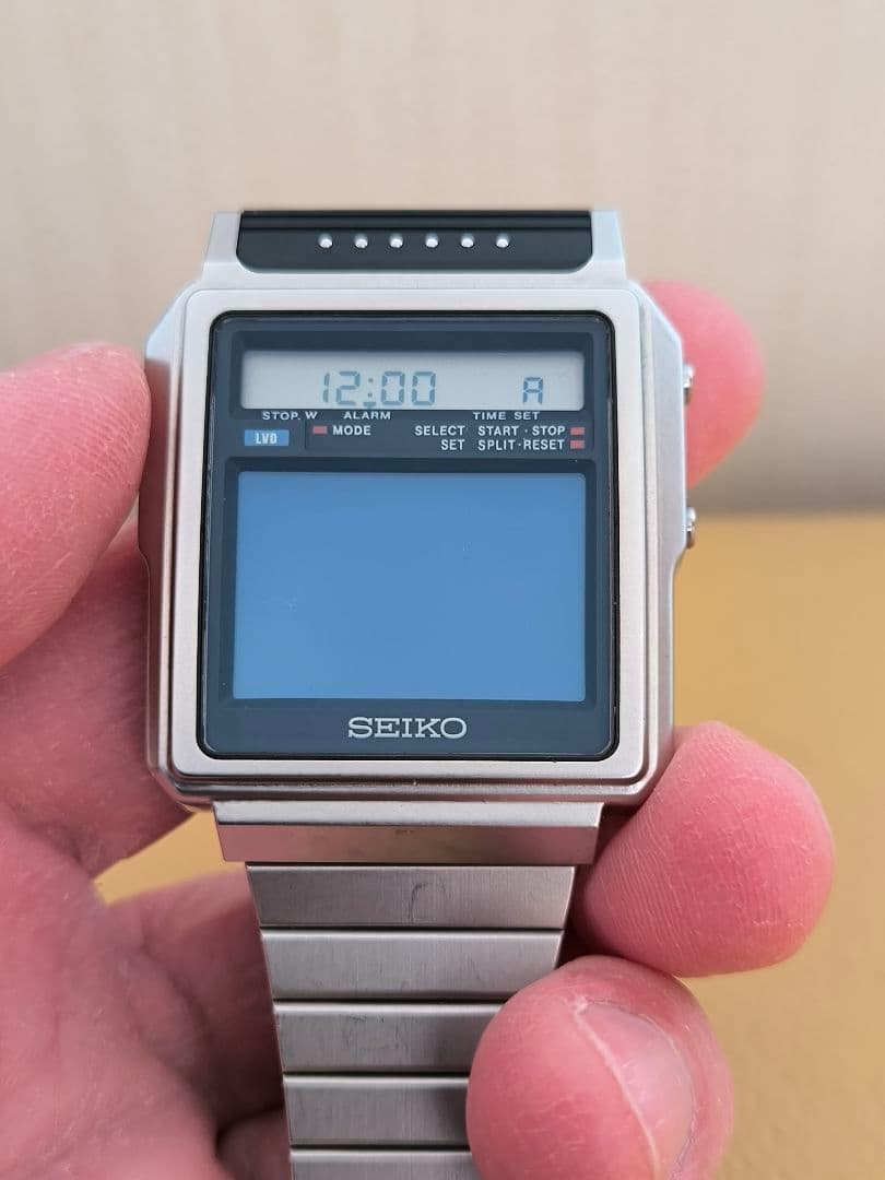 【ジャンク・希少】セイコー「テレビウオッチ」（DAX002 T001-5010）