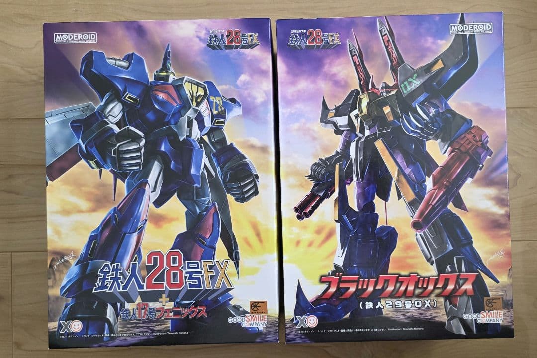 【未開封】MODEROID　鉄人28号FX & ブラックオックス