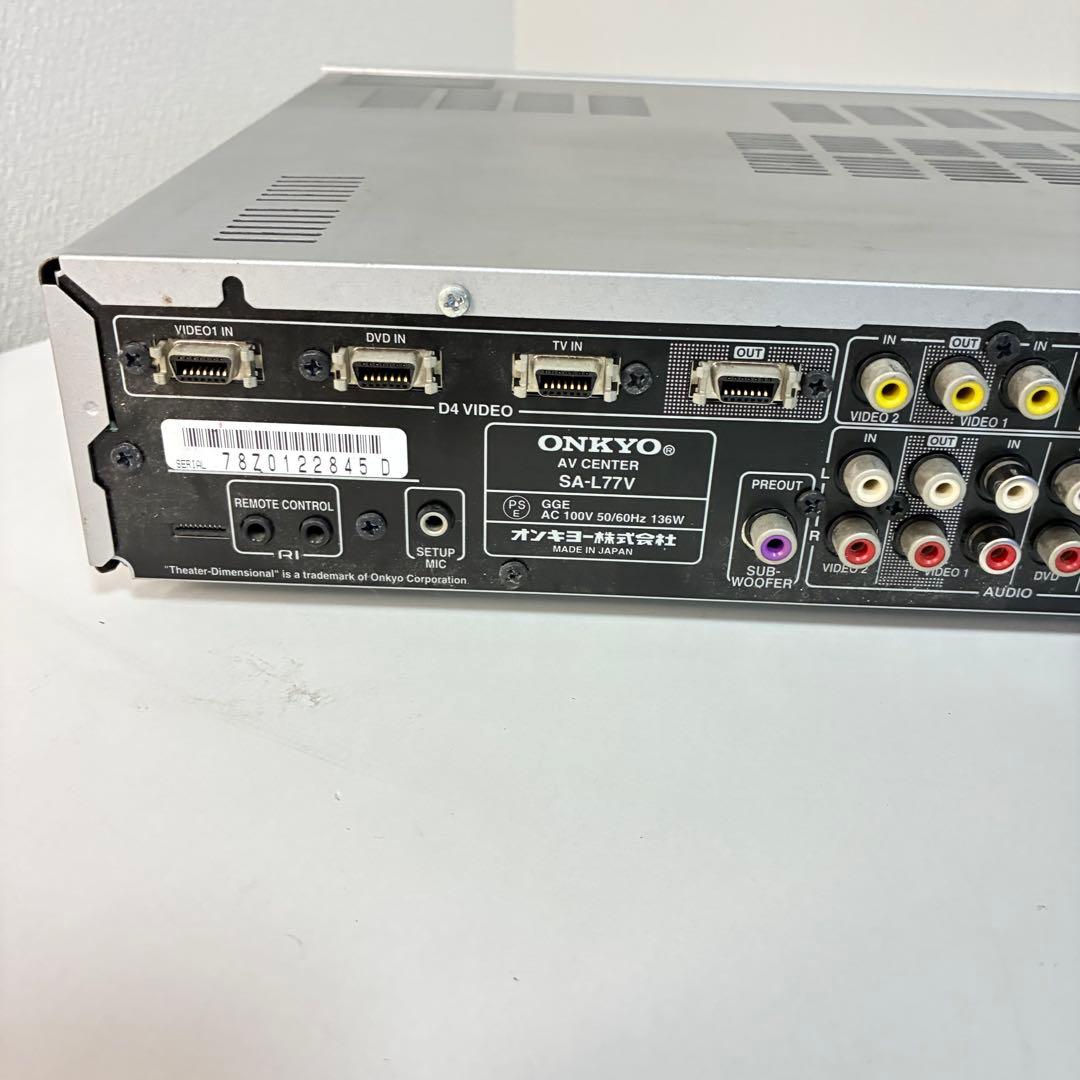 ONKYO SA-L77V AVアンプ シルバー
