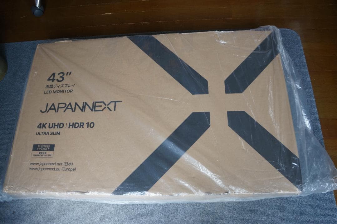 JAPANNEXT43インチ4KモニターJN-IPS4302TUHDR