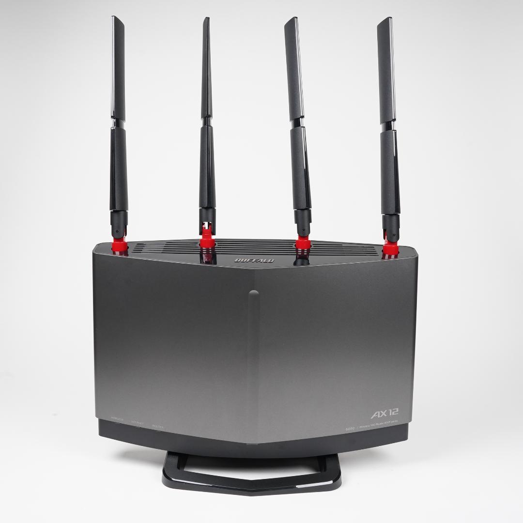 BUFFALO WXR-6000AX12P 美品 WiFi6 ルーター ①