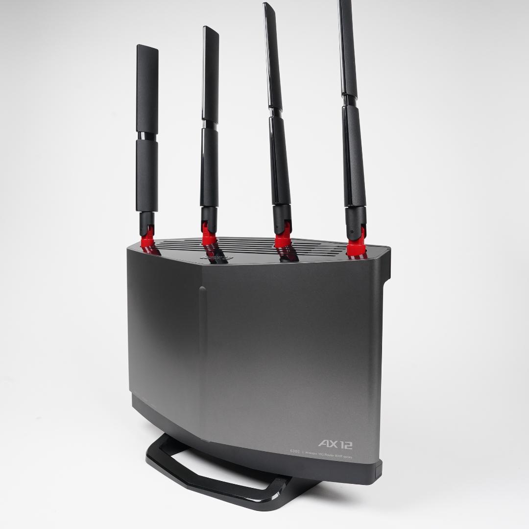 BUFFALO WXR-6000AX12P 美品 WiFi6 ルーター ①