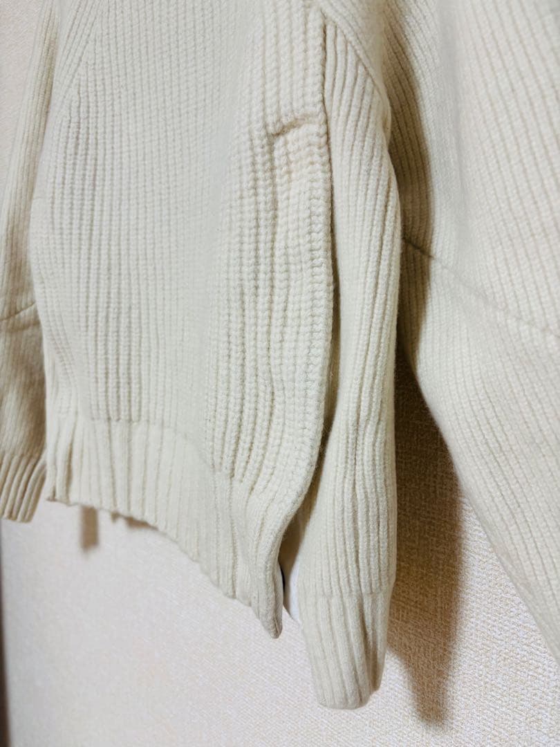 sacai 21-02663ニット アイボリー サイズ1