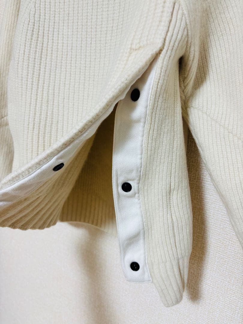 sacai 21-02663ニット アイボリー サイズ1