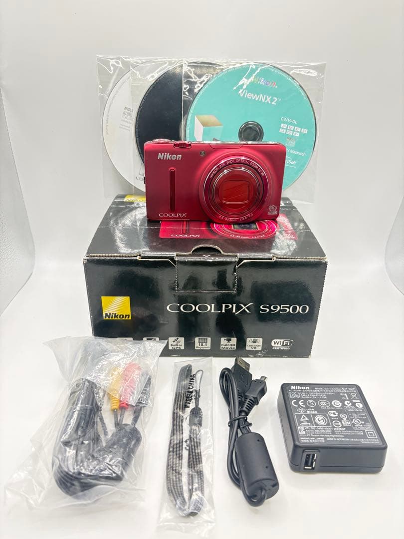 付属品あり! Nikon ニコン　COOLPIX S9500 デジタルカメラ