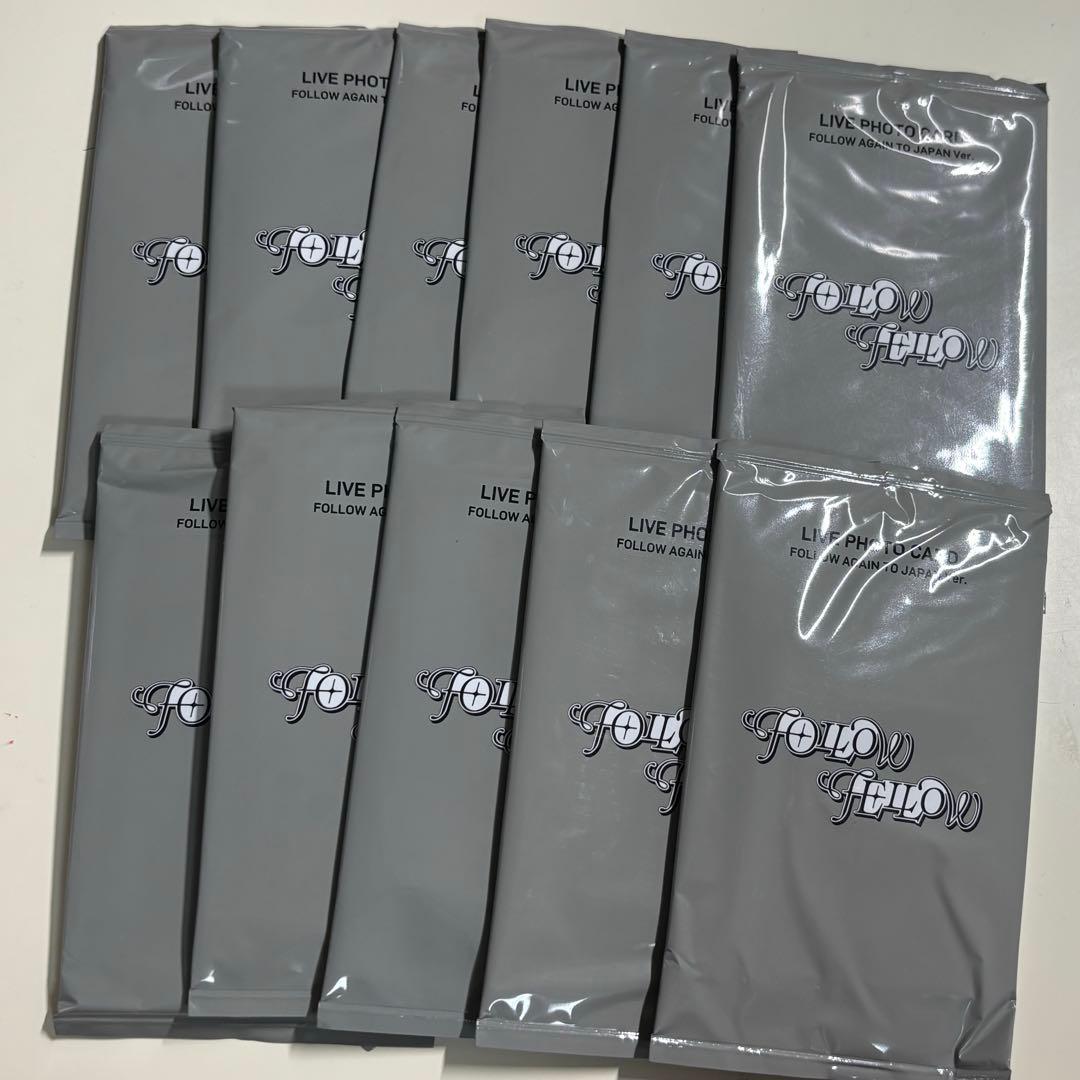 seventeen セブチ　follow fellow トレカ　未開封11パック