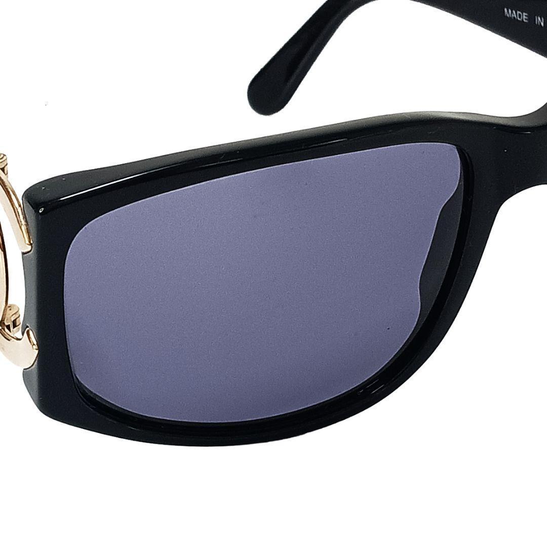 シャネル CHANEL サングラス ココマーク ブラック ゴールド ケース付