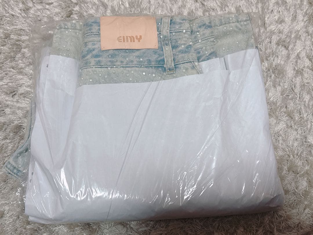 eimy istoire drop pattern デニム パンツ