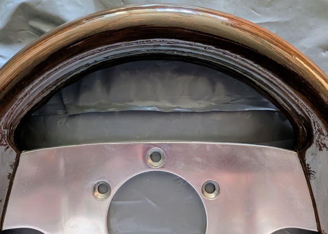 【小径】２３パイ　MOMO　加工　ステアリング　おまけ　星型カラフルつり革　付き