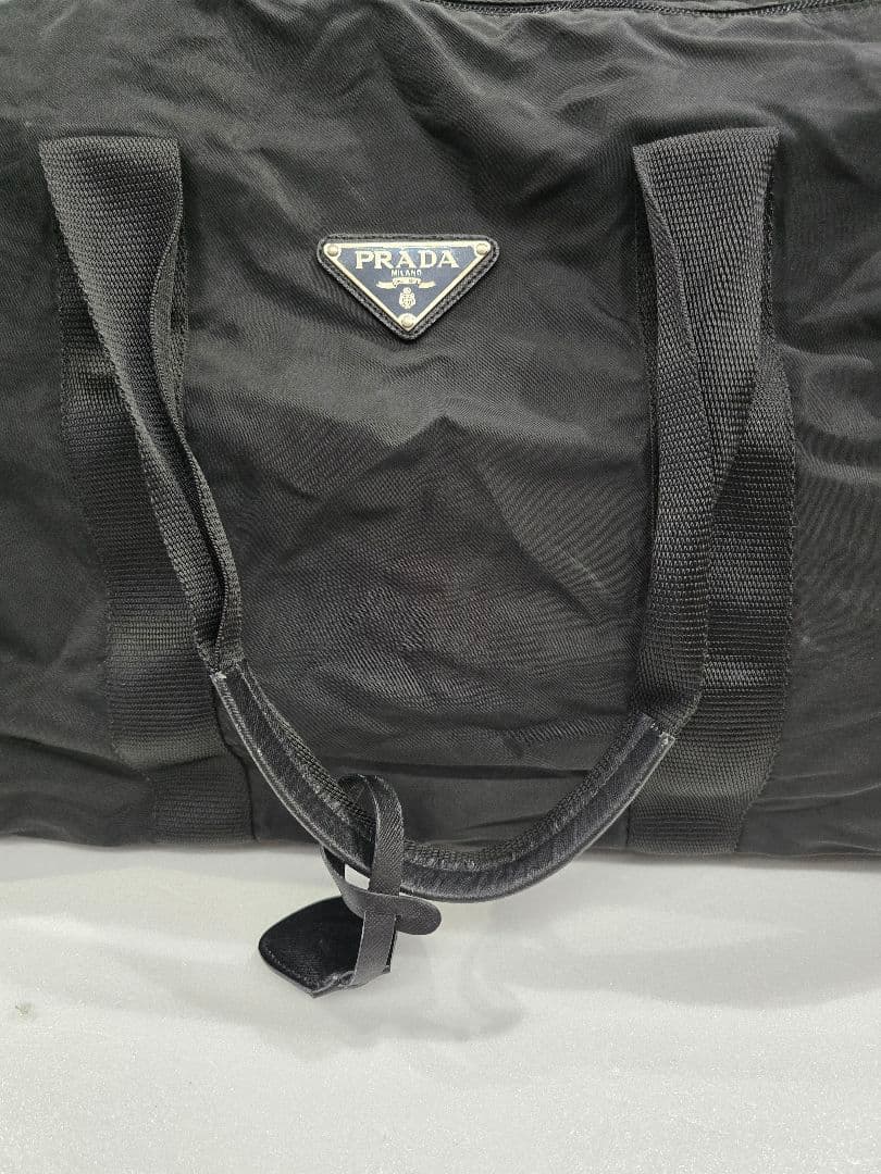 最終値下げ PRADA プラダ ナイロンボストンバッグ ブラック 黒 MT064