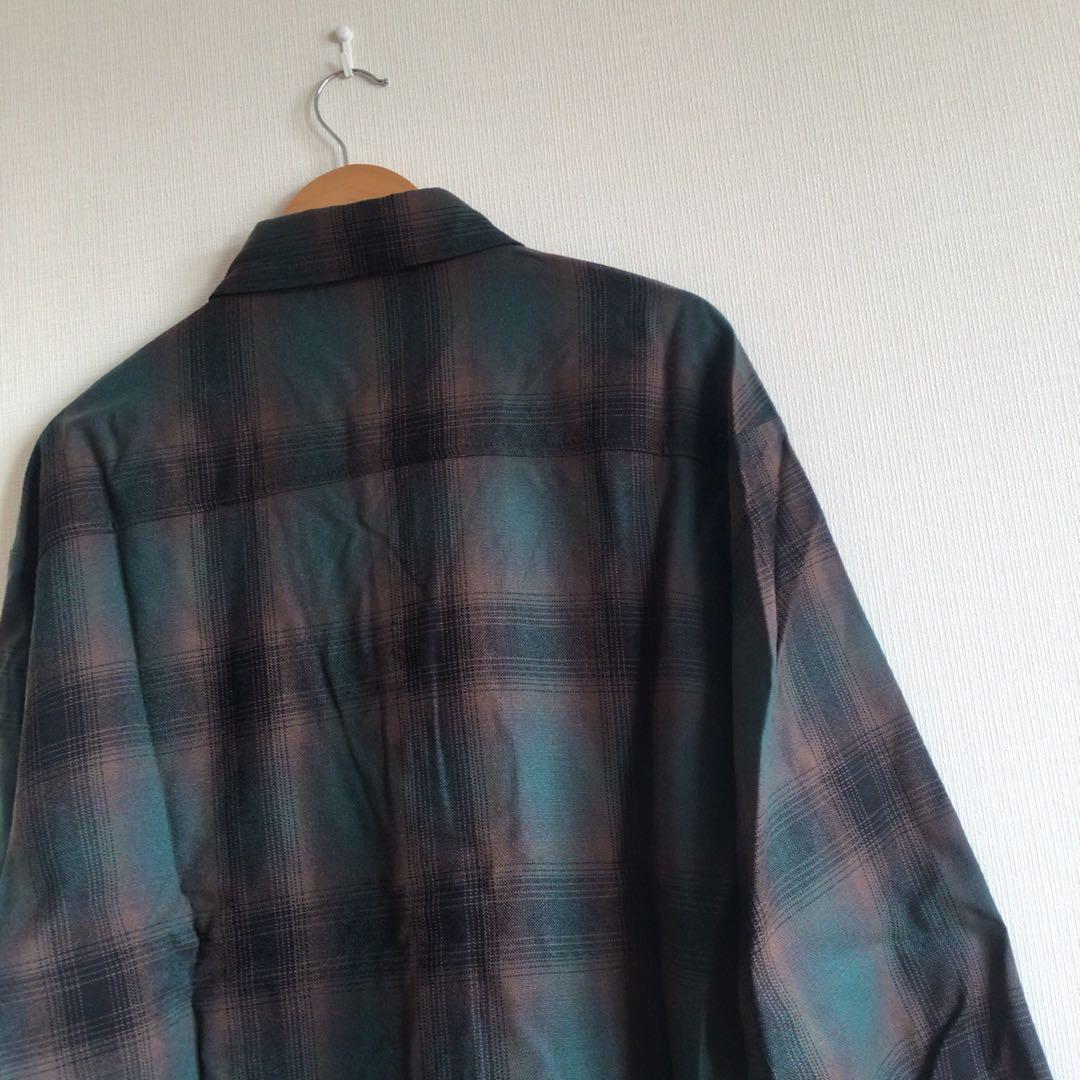 新品未使用CALTOPオンブレチェック ネルシャツ シャツ キャルトップ