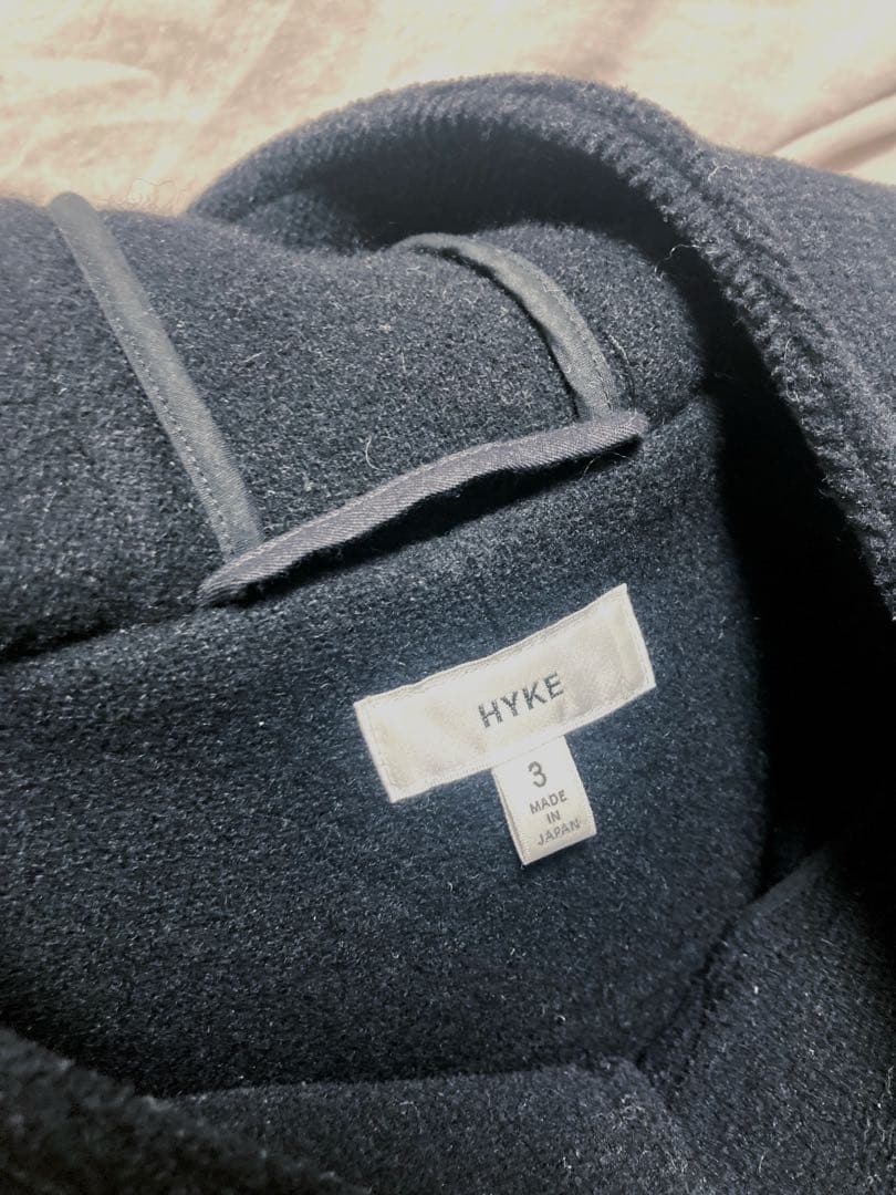 HYKE ダッフルコート