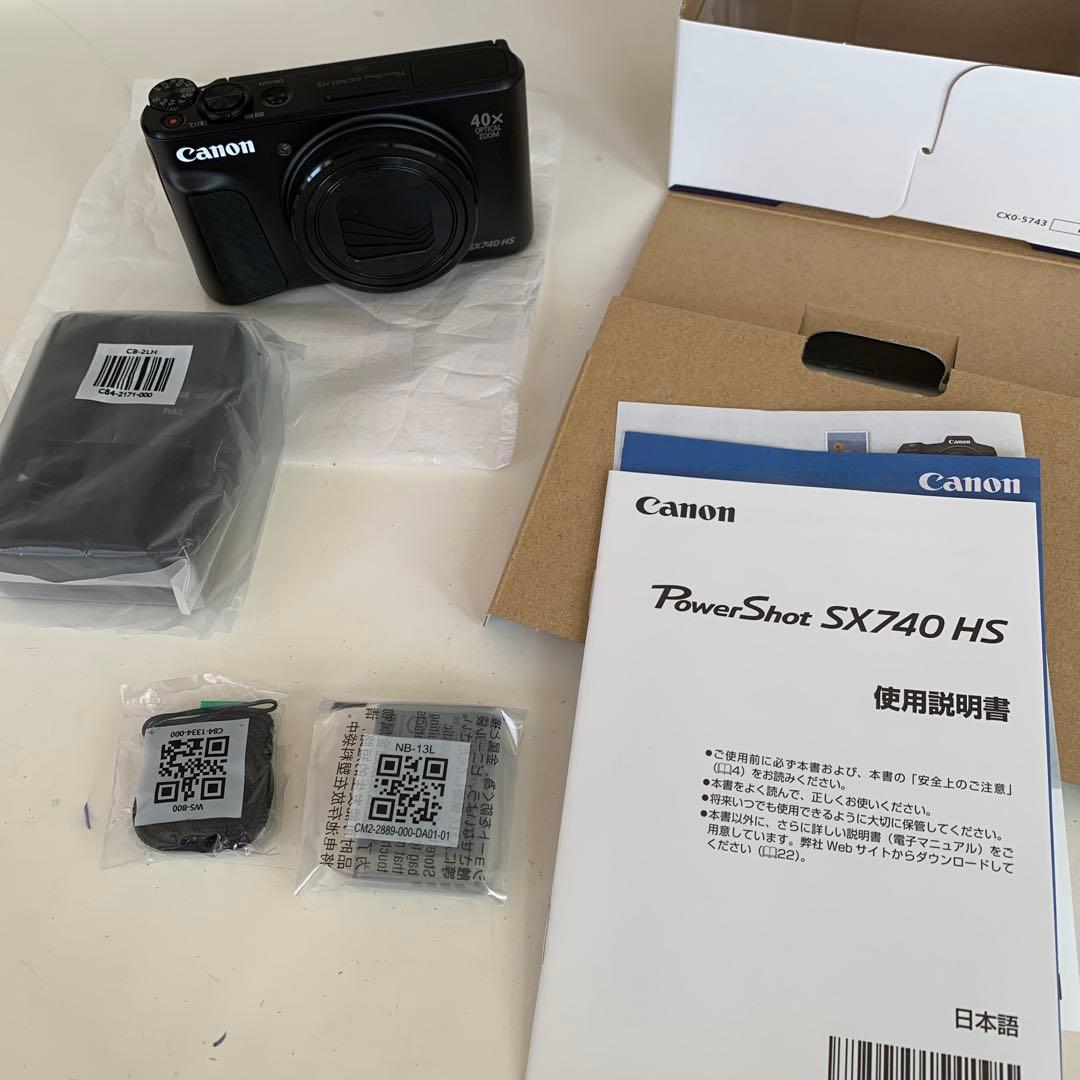 Canon PowerShot SX740 HS コンパクトデジタルカメラ