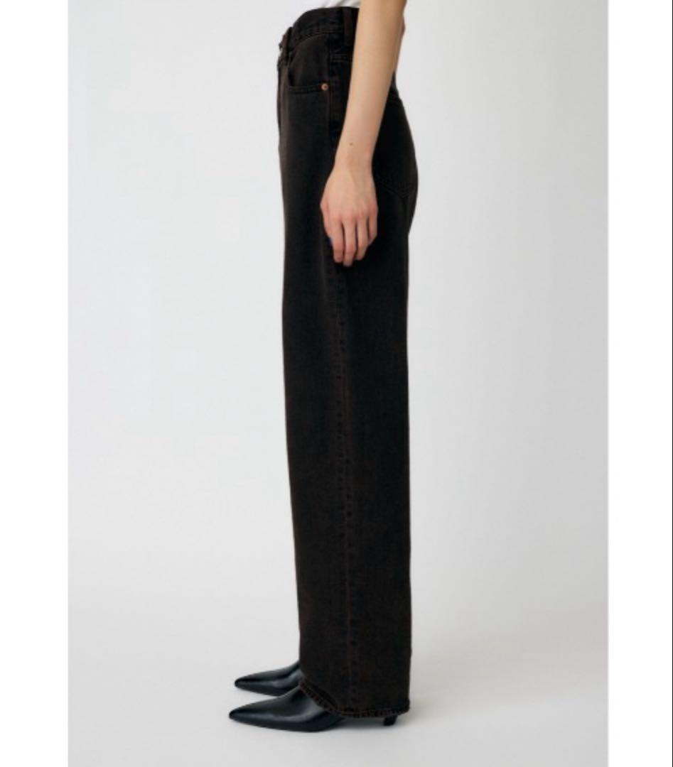 完売　MIDRISE LOOSE テーパードデニム　moussy 大屋夏南