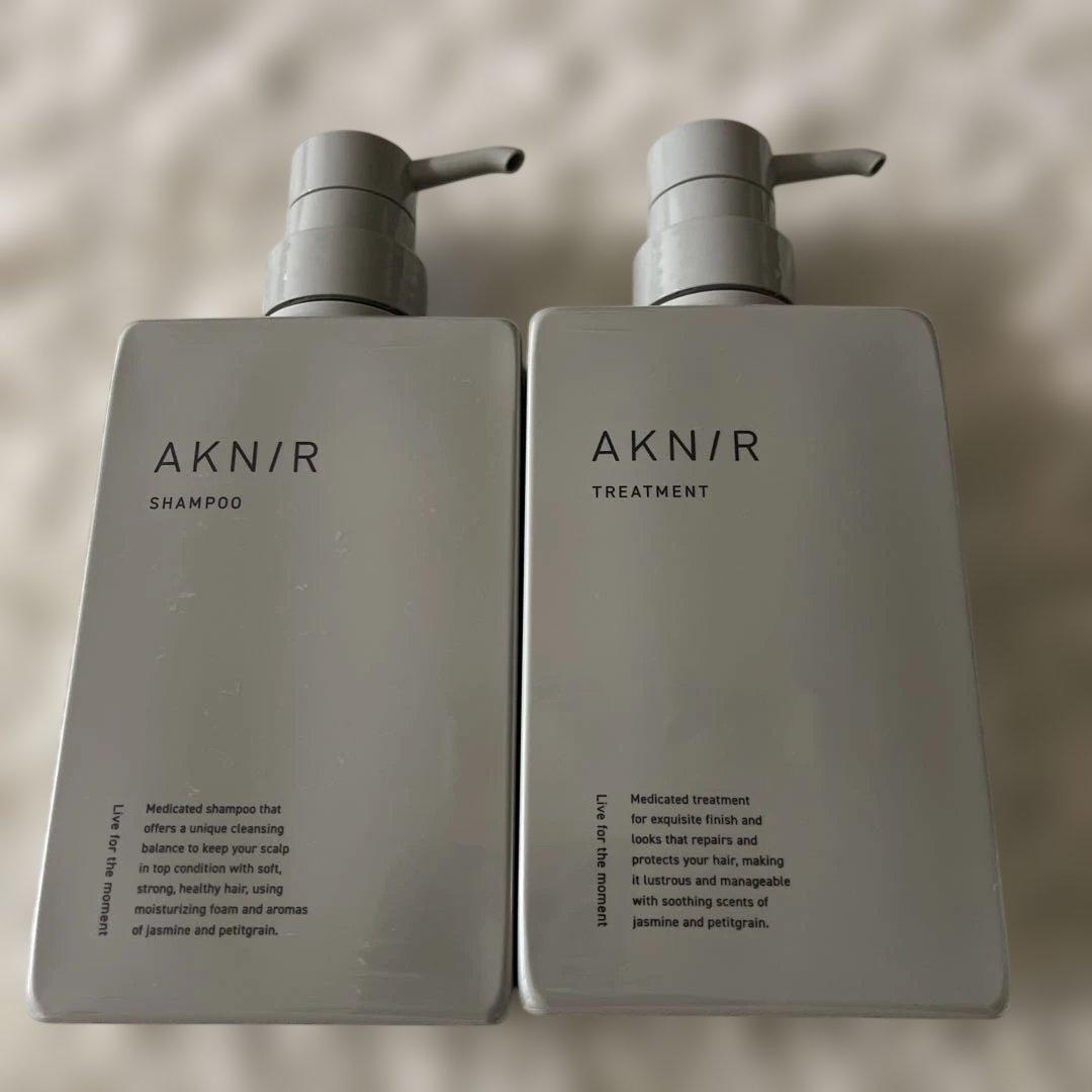 AKNIR シャンプー トリートメントセラムセット【ジャスミンプチグレン】